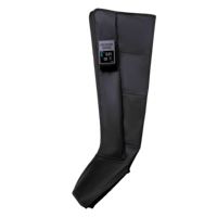 Masseur de jambes complet pour la circulation, bottes de compression d'air sans fil avec compression séquentielle des jambes et des pieds