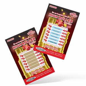 Best-seller : Livre de tickets de loterie, papier couché, impression numérique, écologique, durable, couverture rigide, conception gratuite, personnalisation de la marque - Product Image 2