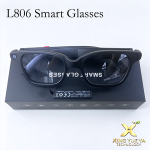 Gafas Inteligentes L806 con Traducción IA, Cámara de 12MP, Video 1080P, Llamadas BT, Asistente de Voz y Baterías Desmontables Opcionales - Product Image 1