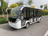 72v200ah batterie au lithium 11 places bus touristique avec porte et climatiseur avec eps