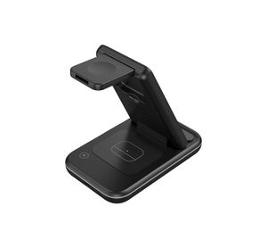 Cargador Inalámbrico Multifuncional 3 en 1 para Escritorio, Mesita de Noche y Viajes - Product Image 2