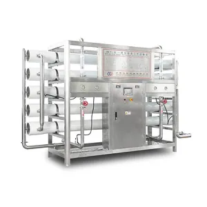 Ro equipamento de tratamento de água/maquinaria de purificação de água para planta de garrafagem de água pura/mineral