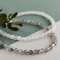 Pulsera de Turmalina Sandía para Mujer, Moda Otoño/Invierno, Joyería de Piedras Naturales Coloridas para Regalos, Venta al Por Mayor