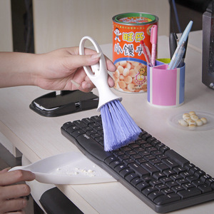 Brosse de nettoyage des aérations de climatisation de voiture, brosse à poils doux, brosse de dépoussiérage pour les fentes intérieures de la voiture, multifonctionnelle - Product Image 2