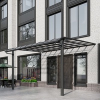 Lamelles métalliques auvent persienne de pont panneau solaire pergola en aluminium à persienne de gazebo revêtue de poudre pour fenêtre