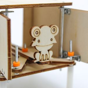 Kit scientifique en bois amusant OKYN-G5563 pour enfants, projet DIY de porte-insecte STEM, cadeau pratique pour les garçons et les filles - Product Image 2