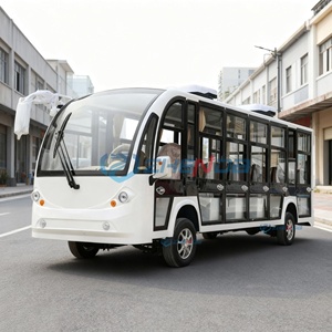 Bus électrique touristique blanc très performant, 21 places, mini-bus navette pour les visites de la ville et les centres de villégiature - Product Image 6