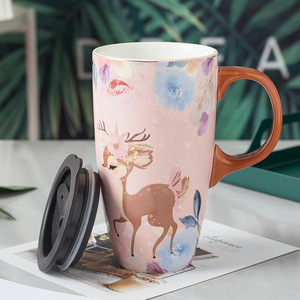 Grand Céramique voyage <span class=keywords><strong>17</strong></span> oz Tasse À Café de silicium Couvercle - Product Image 2