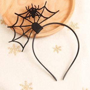 MIO gros Halloween client décoration <span class=keywords><strong>diable</strong></span> cornes ailes noires bandeau de fête pour adultes enfants arc bandeaux - Product Image 4