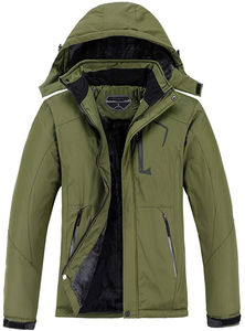 CONMR Venta al por mayor Diseño personalizado Ropa de esquí y nieve Impermeable Grueso Fleece Parka Chaqueta de nieve de invierno para hombres Deportes al aire libre Uso - Product Image 6