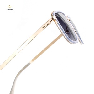 Lunettes de soleil classiques en acétate, rectangulaires en métal, avec Logo personnalisé, meilleures ventes, <span class=keywords><strong>2022</strong></span> - Product Image 4