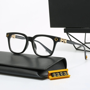 古典的なヨーロッパとアメリカの光学メガネ 2273 新しい男性と女性のスクエアフレームメガネ 旅行ファッション - Product Image 1