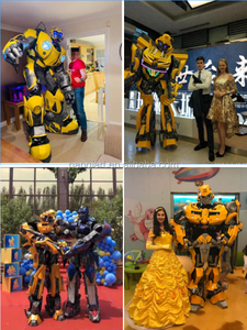 Costume de <span class=keywords><strong>robot</strong></span> d'<span class=keywords><strong>action</strong></span> réaliste de 3 m de haut pour Halloween, de bonne qualité, fabriqué à Guangzhou - Product Image 5