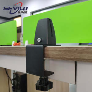 Giá Nhà Máy 90 Độ Rote Acrylic <span class=keywords><strong>Panel</strong></span> Phân Vùng Kẹp Màn Hình Điều Chỉnh C Kẹp - Product Image 4