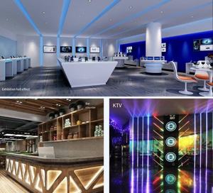 Multi Color <b>RGB</b> Epistar 5050 LED Strip Light IP20 Waterproof CRI90 /Type-C APP/Remote <b>Control</b> Flexible Design - Product Image 4