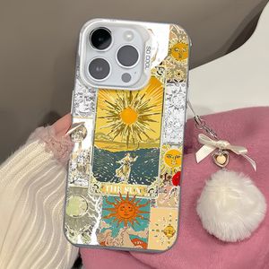 เคสโทรศัพท์แฟชั่นสีเงิน IMD ดีไซน์สุดสร้างสรรค์ฝาครอบมือถือกันกระแทกสำหรับ iPhone 11 12 13 14 15 16 Pro อุปกรณ์เสริมป้องกันการตก - Product Image 2