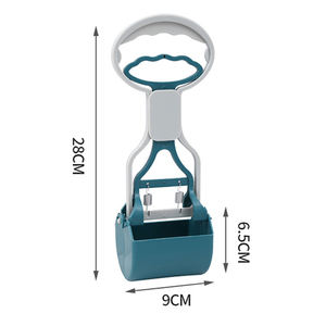 Ramasse-crottes pour animaux de compagnie réutilisable et écologique, manche long, ABS + PP, accessoire pour ramasser les excréments de chats et de chiens - Product Image 6