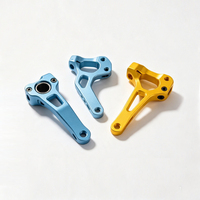 Pièces de fourche avant en aluminium billette, support de selle, pignon, pièces de pédale de vélo, composants de modification de vélo usinés CNC