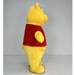 다크 다크 브라운 만화 캐릭터 풍선 마샤 베어 마스코트 의상 성인 마스코트 의상 판매 - Product Image 6