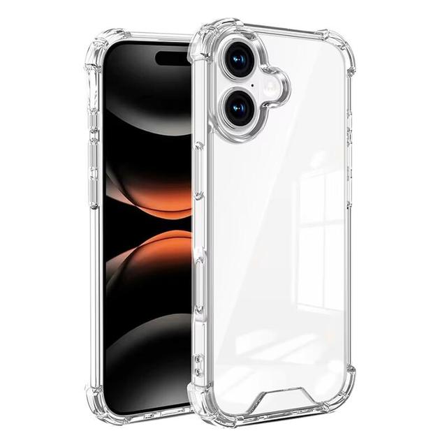 Wholesale 1.5cm High-definition Transparent TPU+PC Phone Accessories Suitable for IPhone17 Air 2-in-1anti Drop Hard Phone case