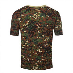 เสื้อยืดฝึกยุทธวิธีลายพรางเยอรมัน น้ำหนัก 180 กรัม ผ้าถัก พิมพ์ลายดิจิตอล โพลีเอสเตอร์ 100% สำหรับทุกเพศ - Product Image 3