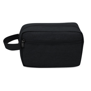 Sac de toilette de voyage en polyester durable à bas prix, grande capacité, organiseur de cosmétiques - Product Image 2