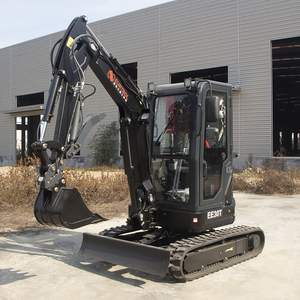 Мини-экскаватор EE30T-1 3 тонны с двигателем Yanmar 3TNV80F, опционально со стальными/резиновыми гусеницами, одобрен CE EPA - Product Image 6