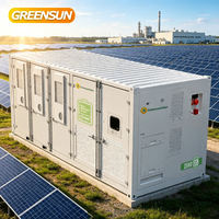 Système de stockage d'énergie par batterie (ESS) BESS 1MWH 2MWH 4MWH avec onduleur PCS 500KW 1MW 2MW, batterie solaire au lithium