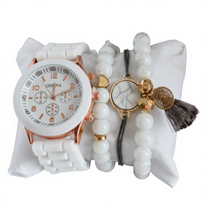 Produits tendance Y2 2026 Nouveautés 5 pièces/ensemble Montres à quartz de <span class=keywords><strong>luxe</strong></span> pour femmes Bracelet pour mariage Fête Fiançailles - Product Image 1