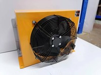 Échangeur de chaleur industriel refroidi par air en alliage d'aluminium avec ventilateur 24V, moteur haute pression 2MPa, haute sécurité pour le refroidissement des systèmes hydrauliques
