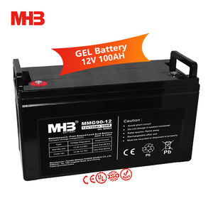 Mhb-Batería de gel seco de plomo ácido para almacenamiento de energía solar de ciclo profundo <span class=keywords><strong>Agm</strong></span> <span class=keywords><strong>Vrla</strong></span>, 12V, 90ah - Product Image 1
