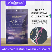 Patch de Sommeil aux Huiles Essentielles Lavande Apaisant Aromathérapie Relaxation Soutien au Sommeil Réparateur Jetable