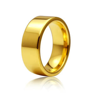 Anillos de tungsteno Dongguan para mujeres, Alianzas de Boda grabadas, anillo de carburo de tungsteno para él y para ella - Product Image 3