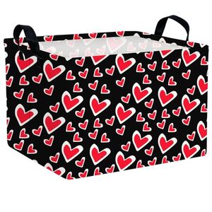 Cesta Rectangular Grande de Navidad, Contenedor de Almacenamiento Plegable Multiusos para Mujeres, Niños, Caja de Juguetes, Festividades - Product Image 1