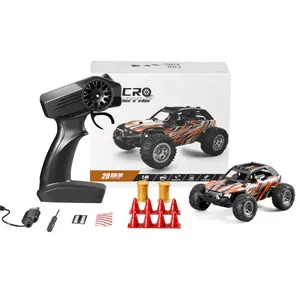 Funksteuerungs-Spielzeug 2,4 GHz Hochgeschwindigkeit 4WD elektrische schnelle Monster 1/32 Skala Rc Mini-Auto für Kind mit Licht