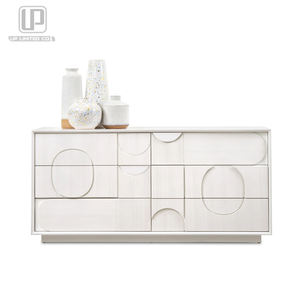 Nouveau produit personnaliser ensemble de meubles d'armoire de chambre à coucher <span class=keywords><strong>laqué</strong></span> <span class=keywords><strong>blanc</strong></span> élégant commodes à tiroirs en <span class=keywords><strong>bois</strong></span> lavé - Product Image 1