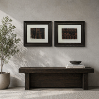 Art mural en bois en relief 3D de style minimaliste moderne, peinture combinée en techniques mixtes faite à la main pour la décoration de la maison