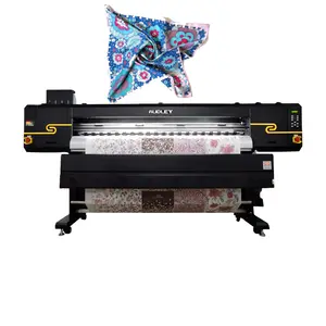 Imprimante de papier de transfert de Sublimation numérique à 6 têtes d'impression de 1.8m pour l'impression Textile de transfert de chaleur