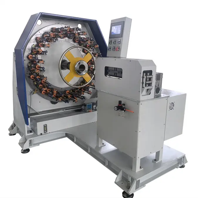 gas hose braiding machine high speed knitting machines horizontal hydraulic hose machine