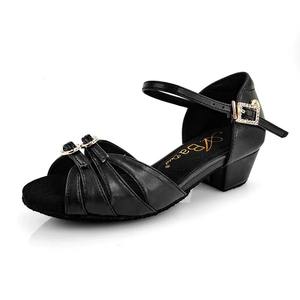 أحذية رقص لاتيني من فينيستايل - أحذية تدريب احترافية بيضاء ذات نعل ناعم ومريح للفتيات للامتحانات والمسابقات - Product Image 4