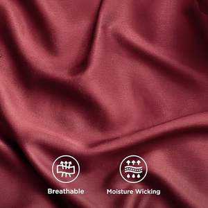 Juego <span class=keywords><strong>de</strong></span> Sábanas <span class=keywords><strong>de</strong></span> Bambú <span class=keywords><strong>de</strong></span> Lujo para Hotel, Sedosas, Transpirables y Suaves, Ideales para Personas que Sienten Calor al Dormir - Product Image 4