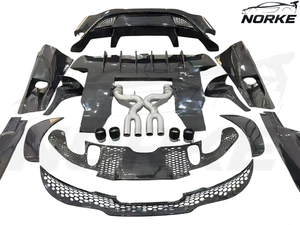 Kit carrosserie complet en carbone pour McLaren 720S 765LT : pare-chocs avant, jupes latérales, pare-chocs arrière, diffuseur, aileron 2017-2021 - Product Image 4