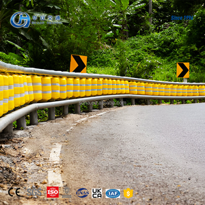 Barrera de seguridad vial PE Barrera de choque anticolisión Rodillo anticolisión para barreras de tráfico de curva tallada - Product Image 6