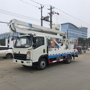 HOWO รถ130HP LHD RHD 4X2ความสูงพร้อมแขนพับ12ม.-18ม. - Product Image 4