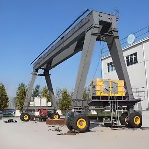 30 톤 Rtg 크레인 고무 타이어 모바일 컨테이너 갠티 크레인 판매 - Product Image 1