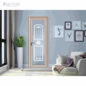 कांच के गर्म फ्रेंच दरवाजे के बाहरी दरवाजे के बाहरी दरवाजे के साथ चमकदार फ्रेंच दरवाजे के बाहरी दरवाजे एल्यूमीनियम मिश्र धातु मिश्रण - Product Image 2