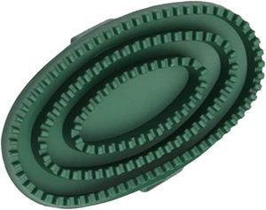 Cepillo de Goma Verde Duradero para el Cuidado de Caballos con Logotipo Personalizado al por Mayor de Fábrica - Product Image 3