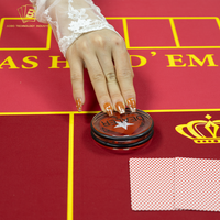 Prix de gros d'usine Acrylique Poker All in Dealer Buttons personnalisés Pas Cher Poker Dealer Buttons Applicable au Casino