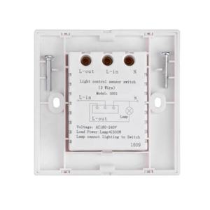 Interruptor con Sensor de Control de Luz Diurna para Todas las Luces LED del Hogar, Interruptor con Sensor de Control de Luz G001 - Product Image 3