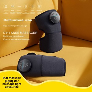 Masajeador eléctrico de rodilla con control de temperatura inteligente personalizado, rodilleras con vibración calentada para uso doméstico, pie de pierna - Product Image 1